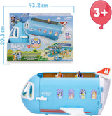 Juguete Bluey Avión transformable 3 en 1 con sonidos accesorios y figuras de Famosa
