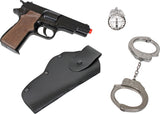 Juguete policial Gonher 425/7 con accesorios realistas para juego de imitación y roles infantiles
