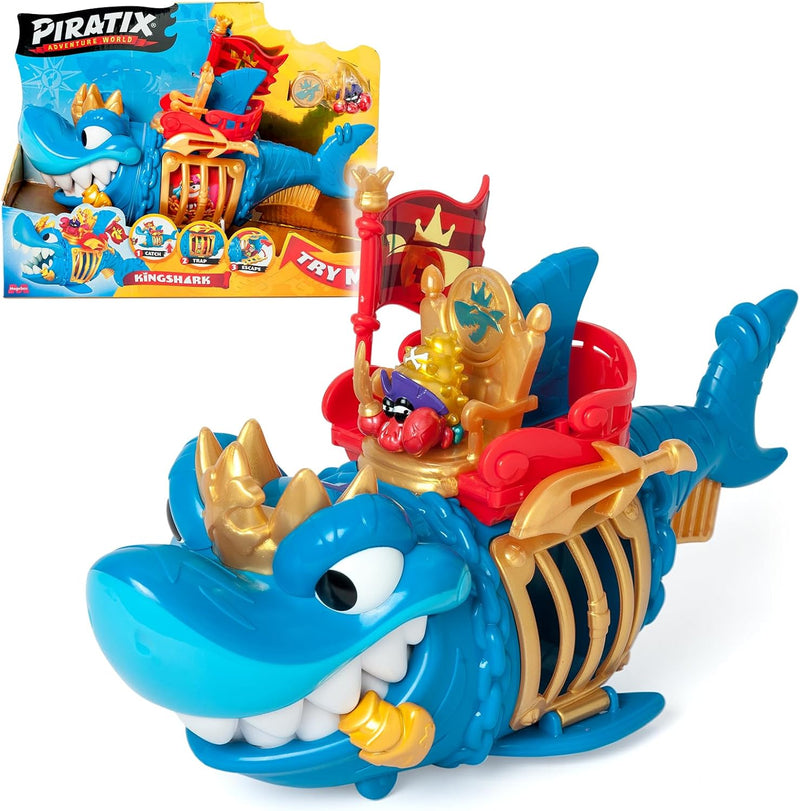 King Shark con Capitán Hermitt – Piratix Adventure
