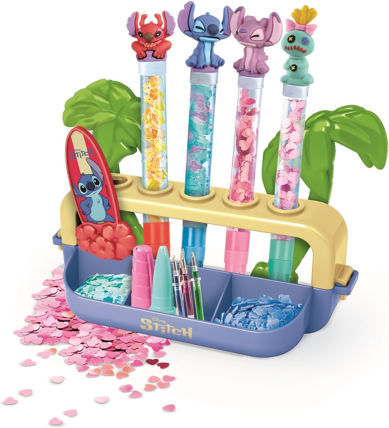 Clementoni Crea tus bolígrafos Stitch - Kit Manualidades — Híper Ocio