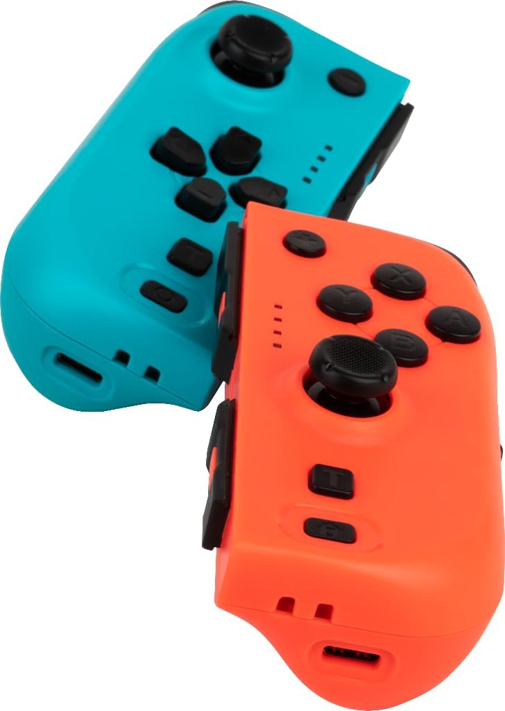 Konix Set 2 mandos para Nintendo Switch Azul Rojo (278280)