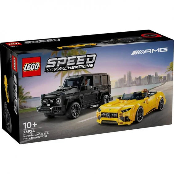 LEGO Speed Champions Mercedes-AMG G 63 y Mercedes-AMG SL 63 (76924)