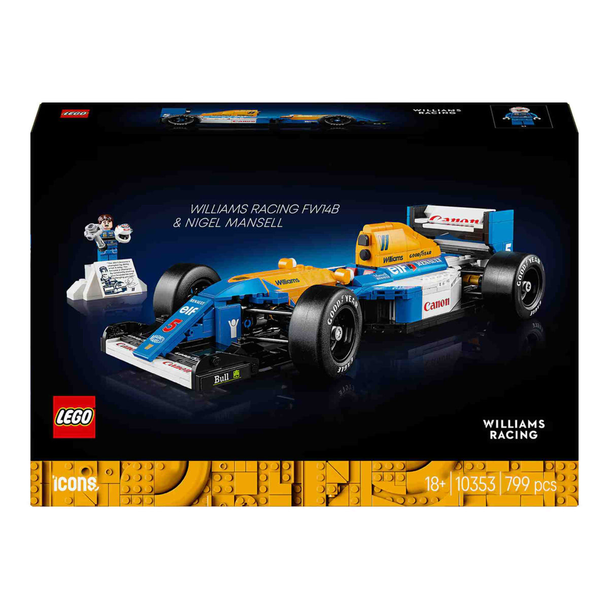 LEGO Williams Racing FW14B y Nigel Mansell (10353)