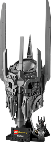 LEGO 11373 Casco Sauron detalle frontal minifigura Anillo
