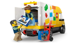 LEGO 60500 camión reparto con carretilla roja palé y 2 trabajadores
