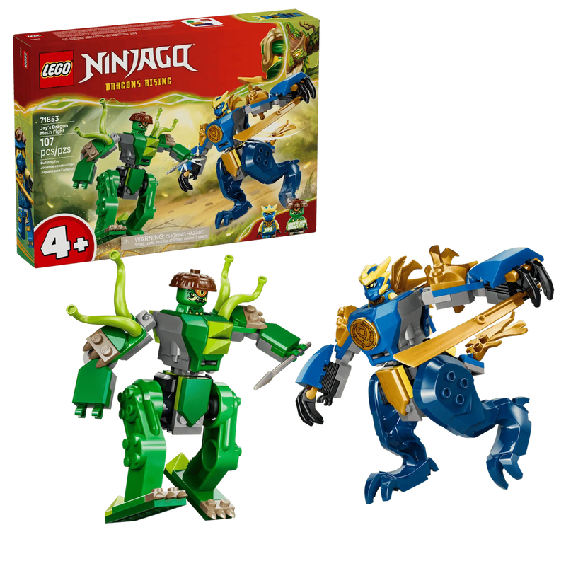 LEGO 71853 caja producto meca-dragón Jay minifiguras armas NINJAGO 4+ años
