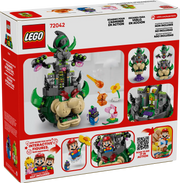 LEGO 72042 caja trasera con detalles del set, funciones interactivas y figuras incluidas
