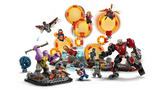 LEGO 76323 escenario batalla con ruinas, portal cuántico y minifiguras Marvel Avengers Endgame
