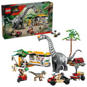 LEGO 76973 Misión de Seguimiento Raptor y Titanosaurus - Componentes del set Jurassic World
