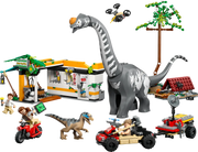 LEGO 76973 Raptor y Titanosaurus - Caja trasera con detalles del set Jurassic World
