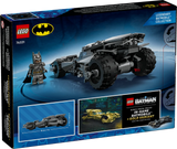 LEGO Batman Batmóvil 76331 caja 20 aniversario DC Comics con minifigura armadura
