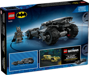LEGO Batman Batmóvil 76331 caja 20 aniversario DC Comics con minifigura armadura
