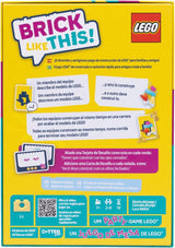 LEGO Brick Like This caja trasera instrucciones reglas juego equipos constructor instructor desafíos
