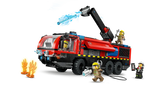 LEGO City 60499 camión 31cm con brazo extintor agua y 4 minifiguras bomberos
