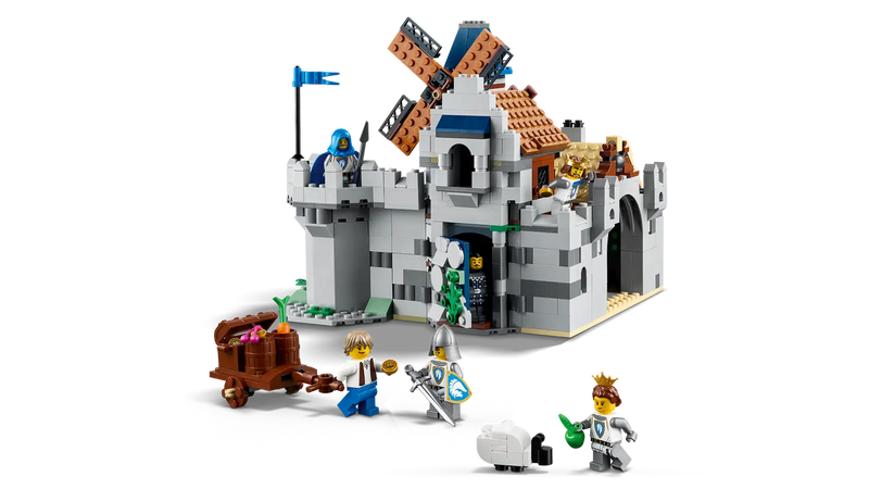 LEGO Creator 31168 transformado en aldea medieval con molino de viento - modelo alternativo del set 3en1 para niños 9+ años
