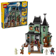 LEGO Creator 3en1 Mansión Encantada 31167 - Set completo de 736 piezas con casa encantada de 2 plantas, cementerio, árbol terrorífico y 5 minifiguras
