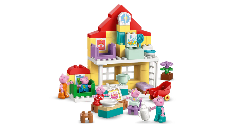 LEGO DUPLO 10467 casa juguete Peppa Pig con accesorios
