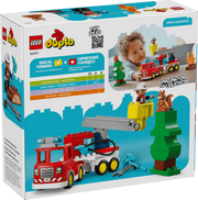 LEGO DUPLO Camión de Bomberos con Grúa 10473, 28 piezas, edad 2+, rescate animales
