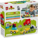 LEGO DUPLO Mis Primeros Vehículos Creativos 10474, 42 piezas, edad 1½+, juego libre
