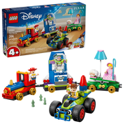 LEGO Disney 43264: Tren de Toy Story con minifiguras de Woody y Buzz