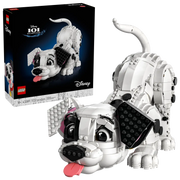 LEGO Disney 43269: cachorro dálmata articulado sentado con manchas personalizadas