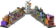 LEGO Harry Potter 76444 tiendas del Callejón Diagon montadas
