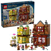 LEGO Harry Potter 76452 tiendas del Callejón Diagon con minifiguras
