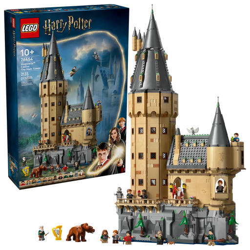 LEGO Harry Potter 76454 Castillo de Hogwarts Torre Central con minifiguras

