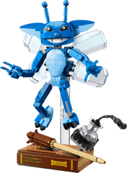 LEGO Harry Potter 76461 duendecillo 24cm azul articulado volando sobre base con libro y tintero
