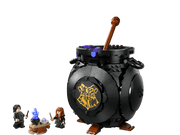 LEGO Harry Potter Caldero 76464 completo 20cm negro con escudo Hogwarts, mezclador, Snape y Hermione base
