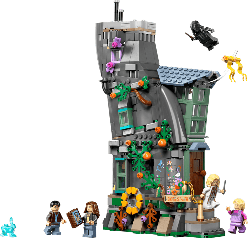 LEGO Harry Potter Casa Lovegood 76467 completa 29cm con Luna, Harry, Hermione, Patronus y plantas
