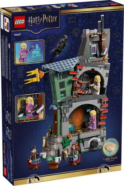 LEGO Harry Potter Casa Luna Lovegood 76467 caja 10+ años torre 29cm gris verde con 5 minifiguras
