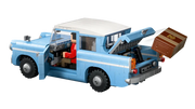 LEGO Harry Potter Ford Anglia 76470 azul completo con puertas abiertas, maletero, baúl y Hedwig jaula
