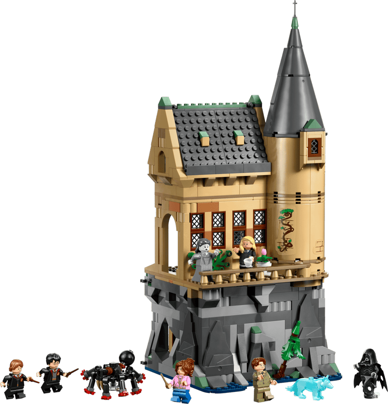 LEGO Harry Potter Hogwarts 76463 torre completa 38cm con Ron, Harry, Hermione, dementor y Patronus lobo
