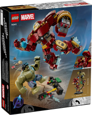 LEGO Marvel Hulkbuster vs Hulk 76343 caja 9+ años armadura roja articulada, Iron Man y Hulk batalla

