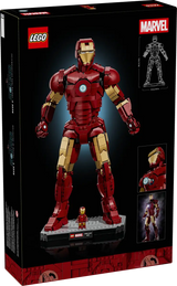 LEGO Marvel Iron Man Mark 3 76344 caja 18+ años figura 38cm roja dorada lacada con minifigura
