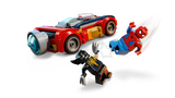 LEGO Marvel Spider-Man 76336 coche con Spider-Man piloto, Lobezno Venomizado y proyectiles azules

