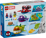 LEGO Marvel Vehículos Submarinos de Spidey 11207, 154 piezas, edad 4+, Spidey y sus Amigos
