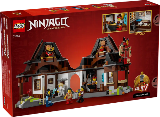 LEGO Ninjago Herrería Cuatro Armas 71858 caja del set conmemorativo 15 aniversario
