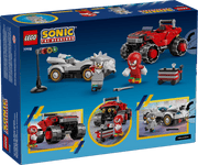 LEGO Sonic Hedgehog 77118 caja 8+ años Silver coche blanco vs Knuckles monster truck rojo con semáforo
