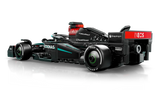 LEGO Speed Champions 77244 Mercedes W15 vista lateral mostrando alerón, pontones y decoración F1

