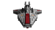 LEGO Star Wars 75441 Crucero Venator vista superior con marcas rojas República y detalles armadura gris
