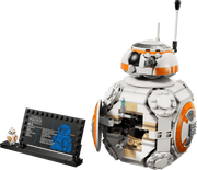 LEGO Star Wars 75452 BB-8 con brazo soplete oculto, placa informativa y minifigura BB-8 tamaño estándar

