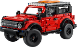 LEGO Technic 42213 Ford Bronco montado - Furgoneta todoterreno roja con portaequipajes y rueda de repuesto
