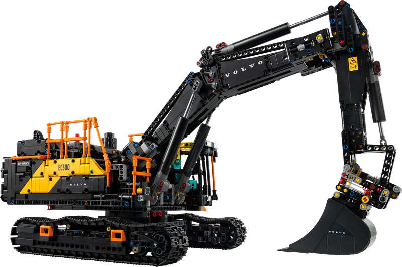 LEGO Technic 42215 Excavadora Volvo EC500 Hybrid motorizada con control remoto, set de construcción para adultos 18+ con detalles realistas y funciones motorizadas
