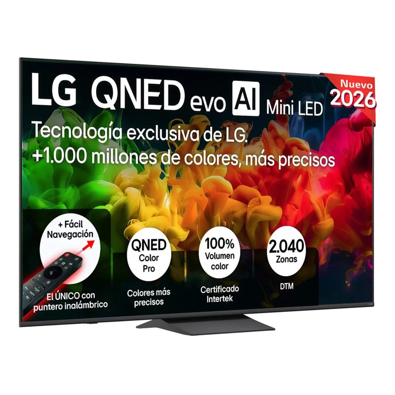 Televisor LG 75QNED81B6A 75" 4K/UHD