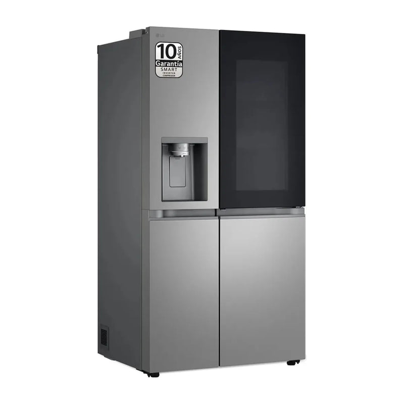 Frigorífico americano LG GSXE81PYBD en inox, side by side, 628 litros