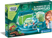 La ciudad de las hormigas CLEMENTONI - Kit científico educativo con hábitat transparente para observar colonias de hormigas, ideal para niños a partir de 7 años
