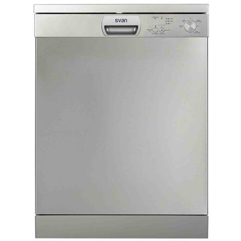 Svan Lavavajillas 60 cm Inox 12 Cubiertos (SJ12600EX) – Eficiencia y Comodidad para tu Cocina