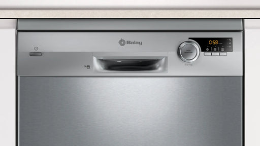 Lavavajillas encastrable Balay 3VS572IP en acero inoxidable antihuellas con motor ExtraSilencio 48dB y 5 programas
